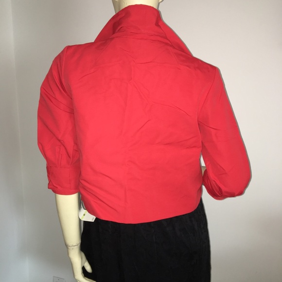 Nine West petite cropped 3/4 sleeve jacket size 4P - Picture 5 of 8